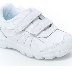 Stride Rite Cooper 2.0 Hook & Loop Shoe in White